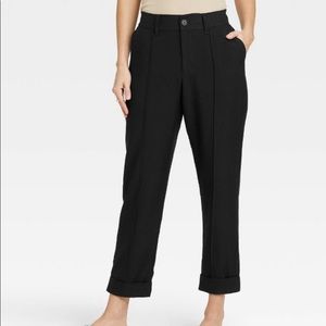 NWT! A New Day High Rise Pintuck Ankle Pants, 8